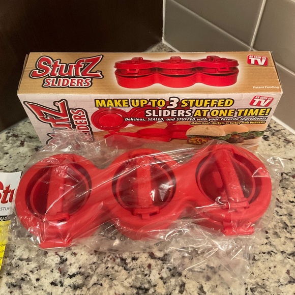 STUFZ Sliders - Stuffed Burger Press - New in Box - Picture 4 of 11